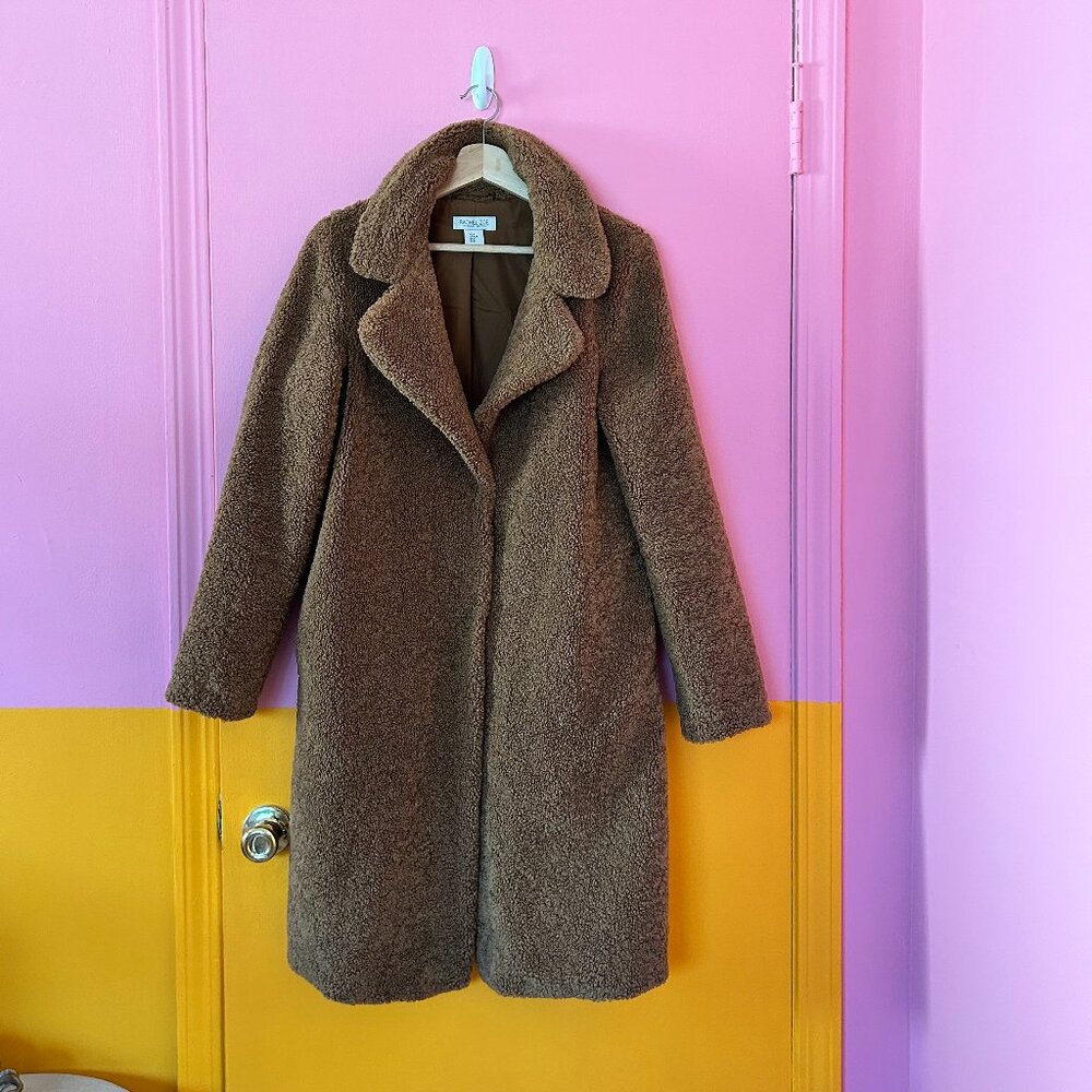 Rachel Zoe Teddy Coat - M